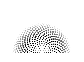 Microlens pattern inspired by the eyes of a dragonfly is represented in a semicircular form, which represents the Micro Lens Array+, that provides groundbreaking brightness.